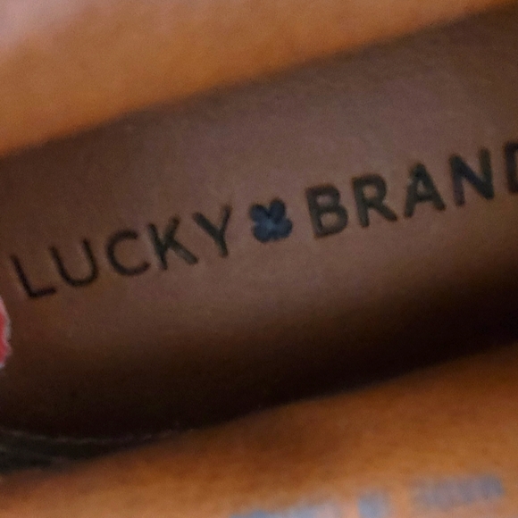 Lucky Brand Boots size 10 suede - Picture 4 of 8